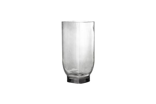 Vase gris en verre Irfa