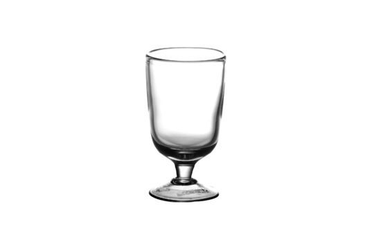 Verre à eau en verre transparent Wilma Détouré