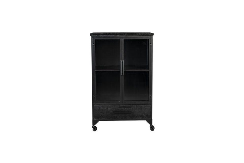 Vitrine en bois noir Ferre White Label